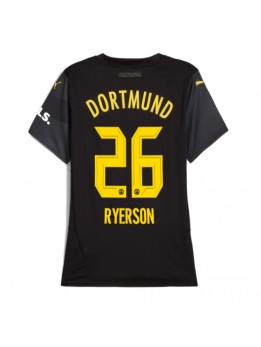 Borussia Dortmund Julian Ryerson #26 Replika Borta Kläder Dam 2024-25 Kortärmad